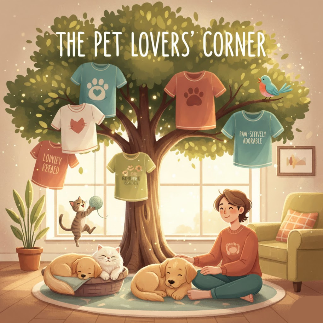 Wear Your Pet Pride: Oversized Tees for Every Pet Lover