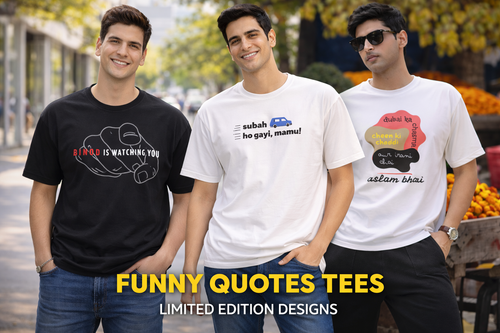 Bollywood T-Shirts for Men & Women: Wear Your Favourite Movie Dialogues