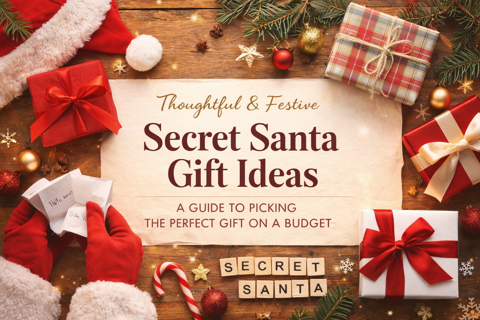 Secret Santa Gifts That Actually Feel Thoughtful (Not Last-Minute)