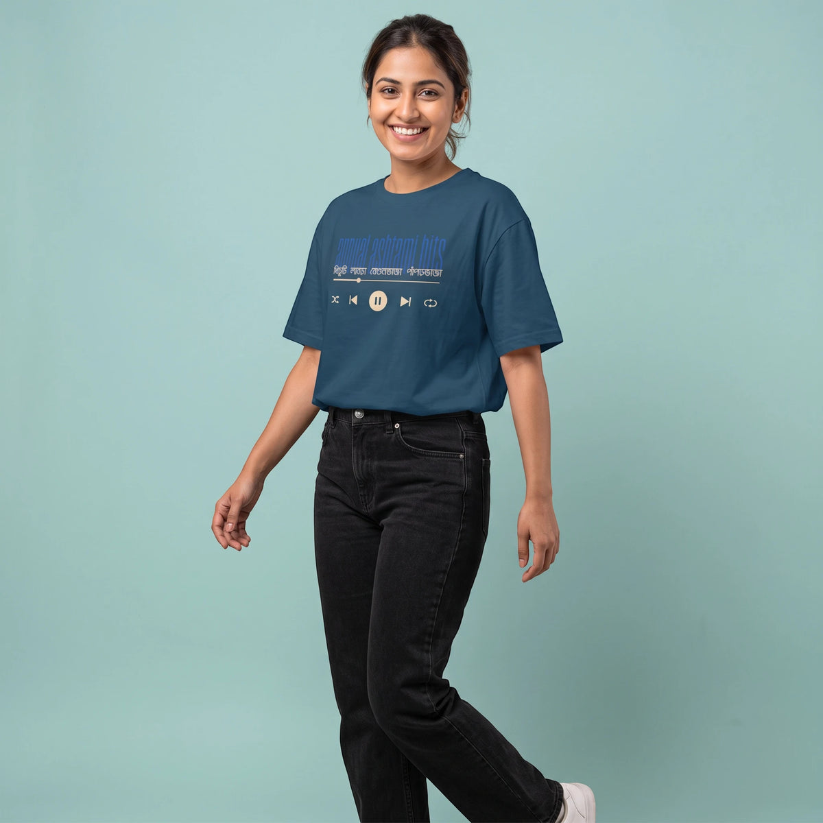 Ashtami Bhog - Oversized Tee | Unisex Fit