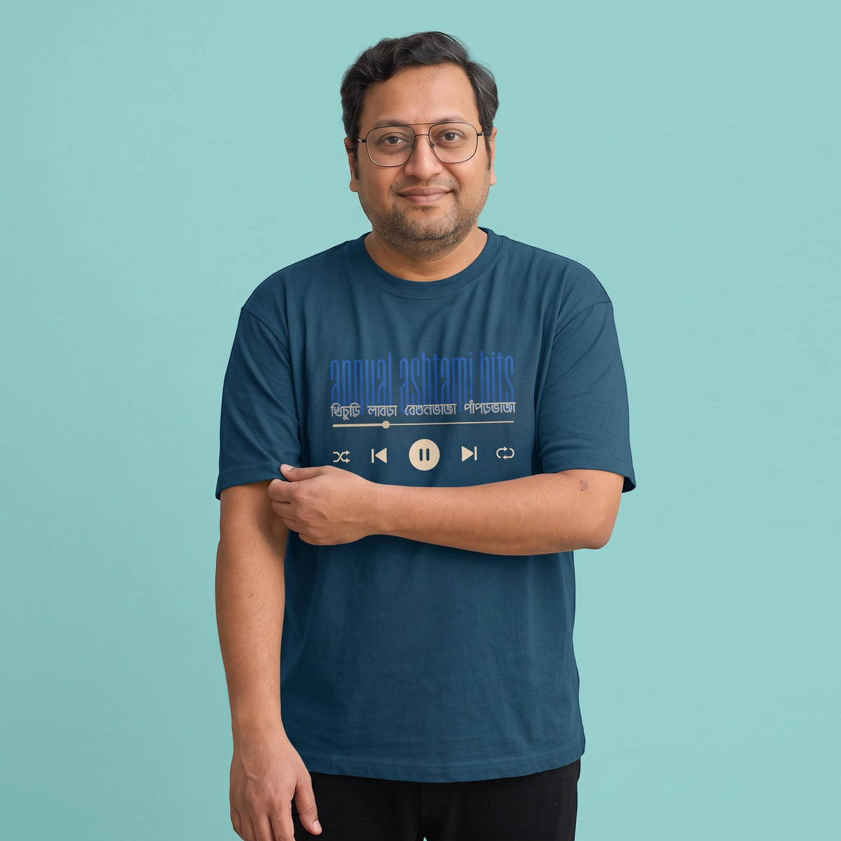Ashtami Bhog - Oversized Tee | Unisex Fit