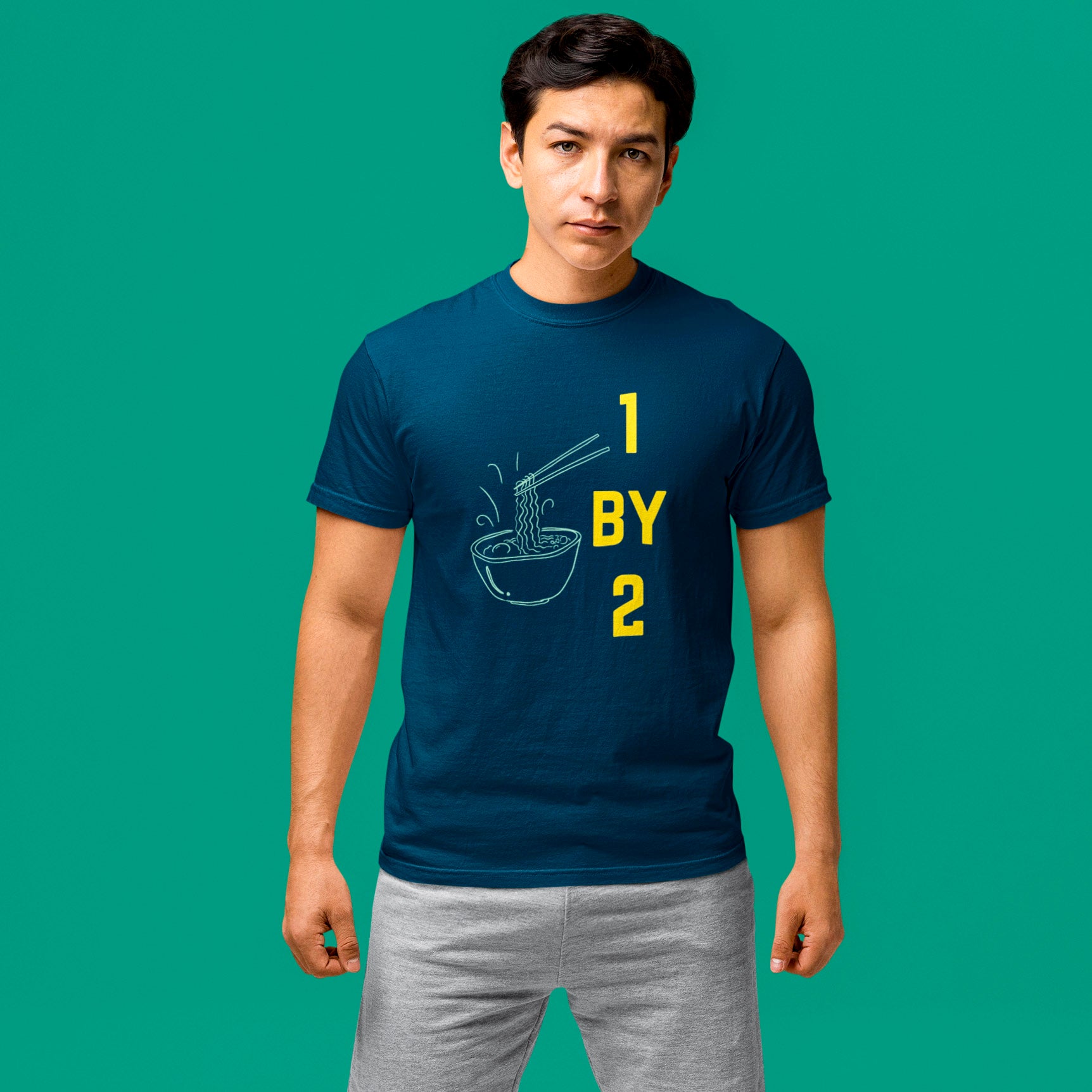 1BY2 - Round Neck Tee | Unisex Fit