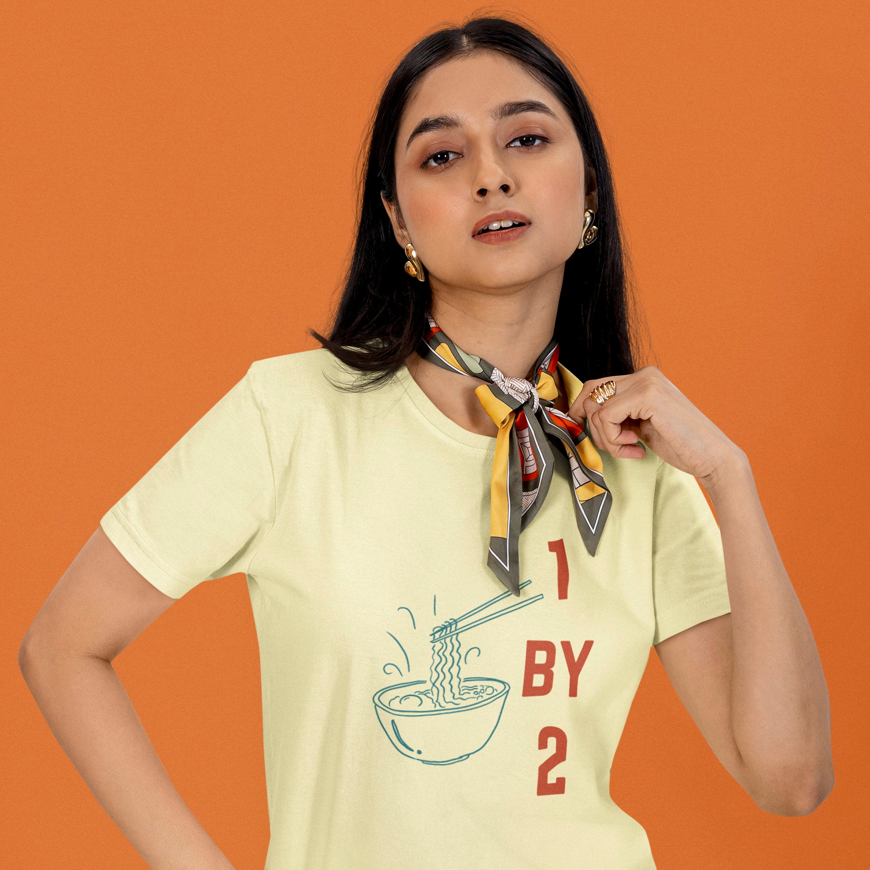 1BY2 - Round Neck Tee | Unisex Fit