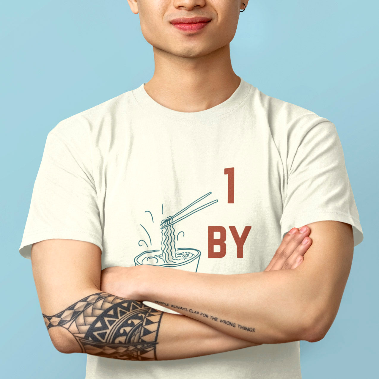 1BY2 - Round Neck Tee | Unisex Fit