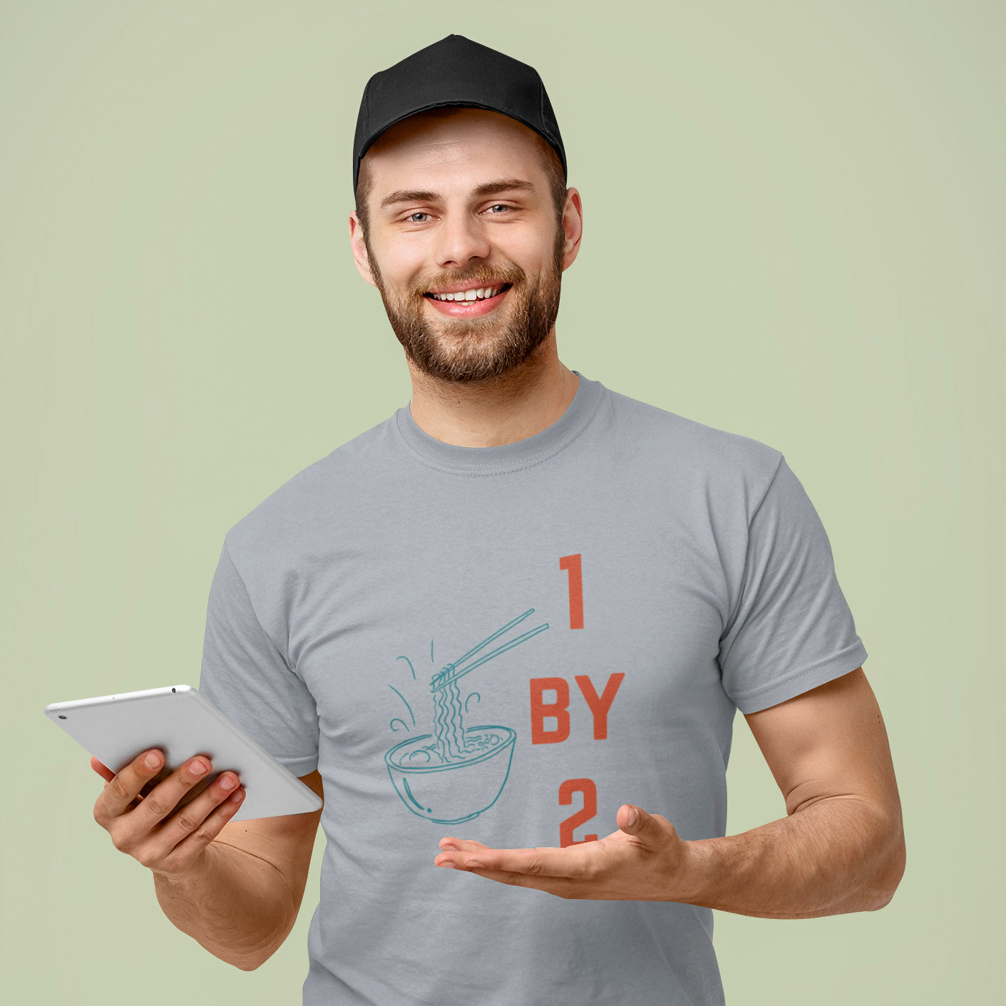 1BY2 - Round Neck Tee | Unisex Fit