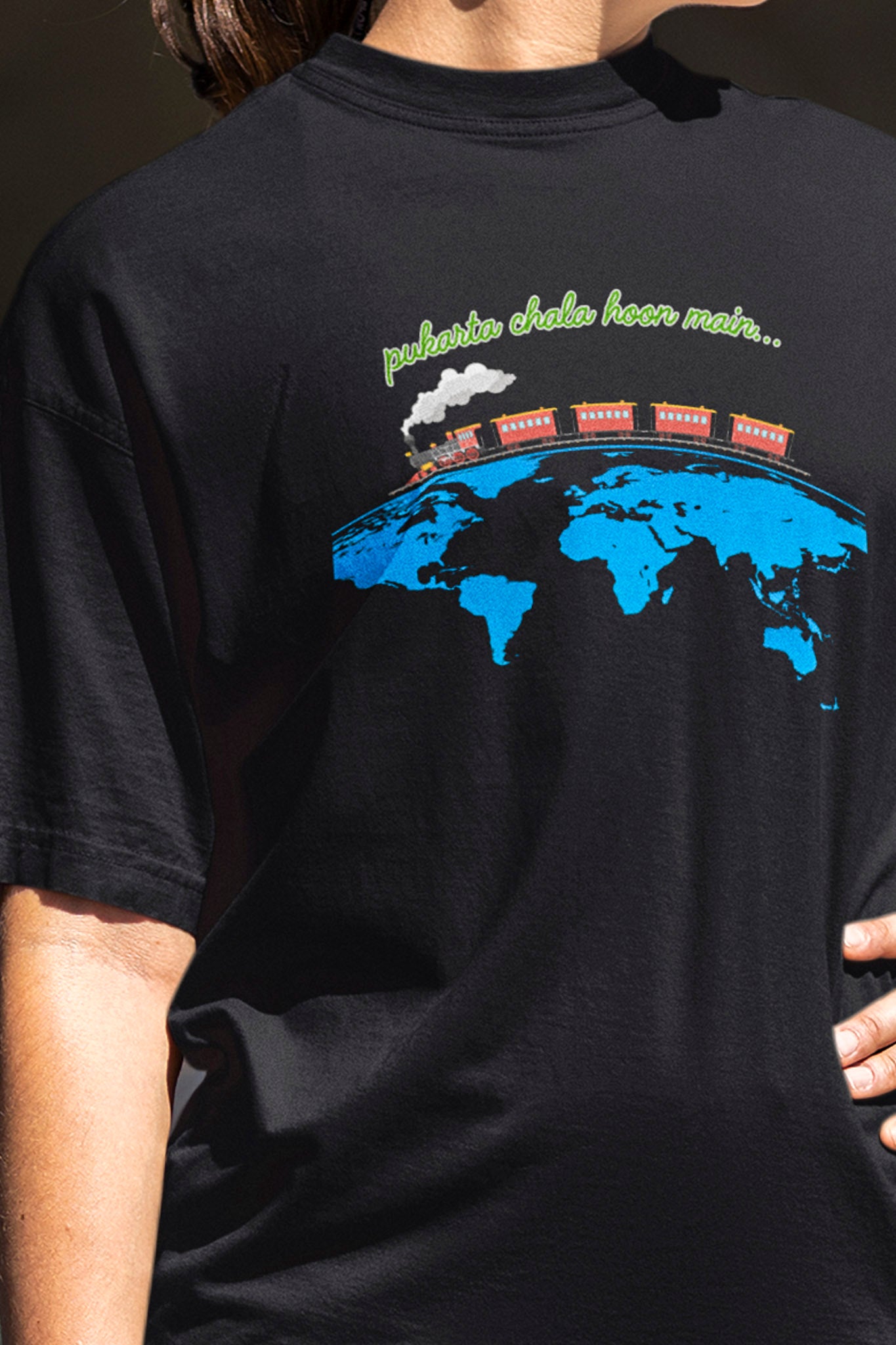 Railways - Oversized Tee | Unisex Fit