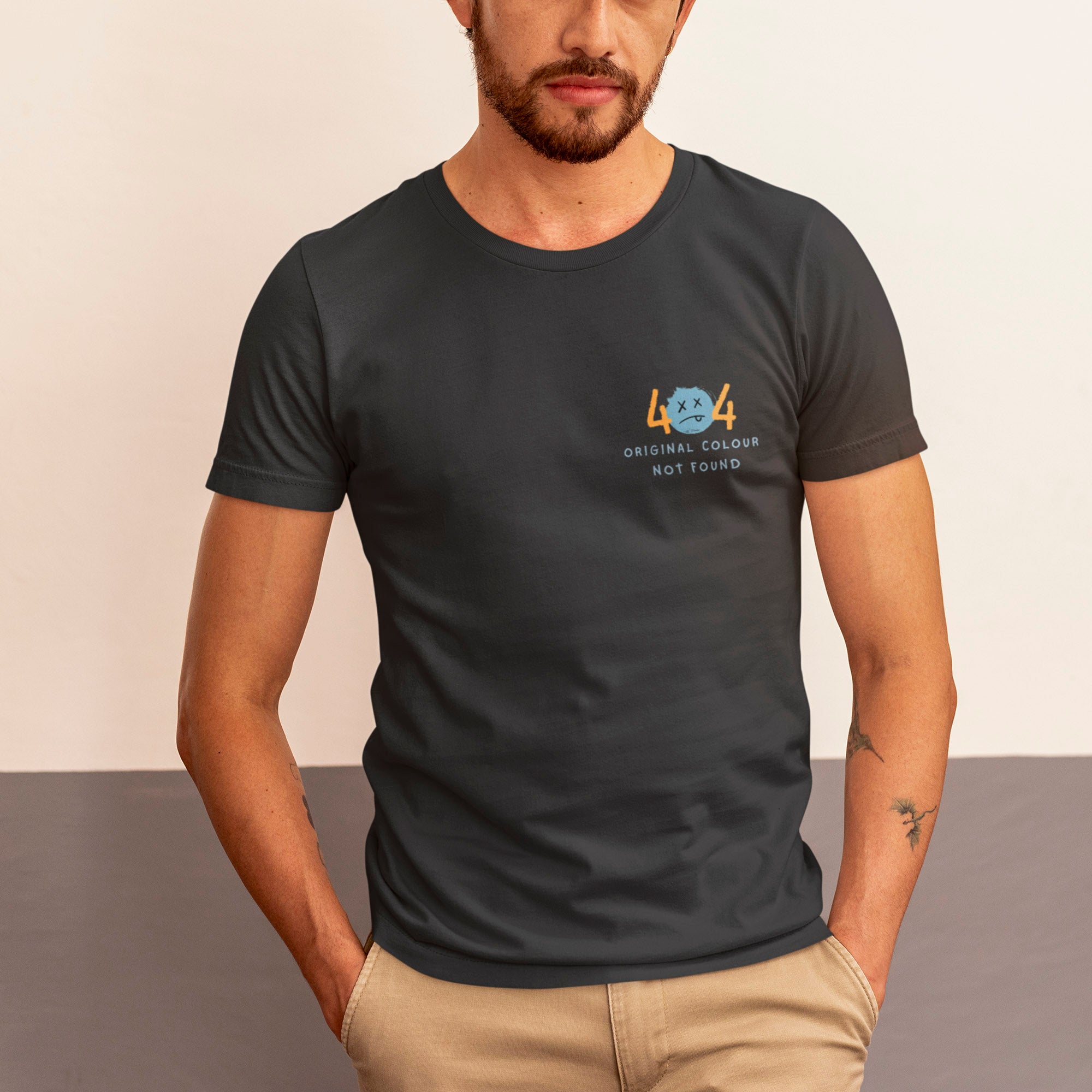 404, Original Colour Not Found - Round Neck Tee | Unisex Fit