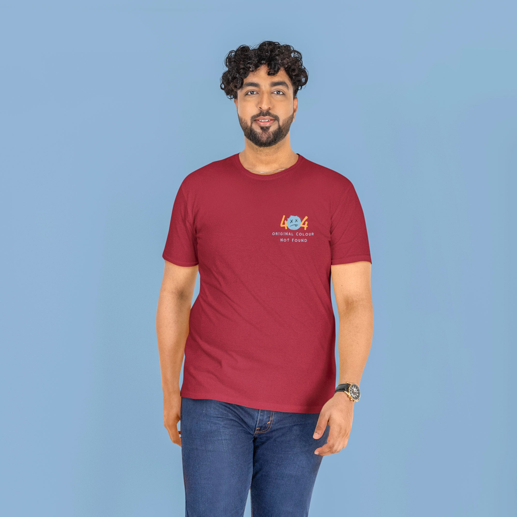 404, Original Colour Not Found - Round Neck Tee | Unisex Fit