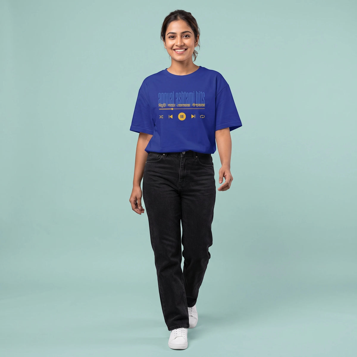 Ashtami Bhog - Oversized Tee | Unisex Fit