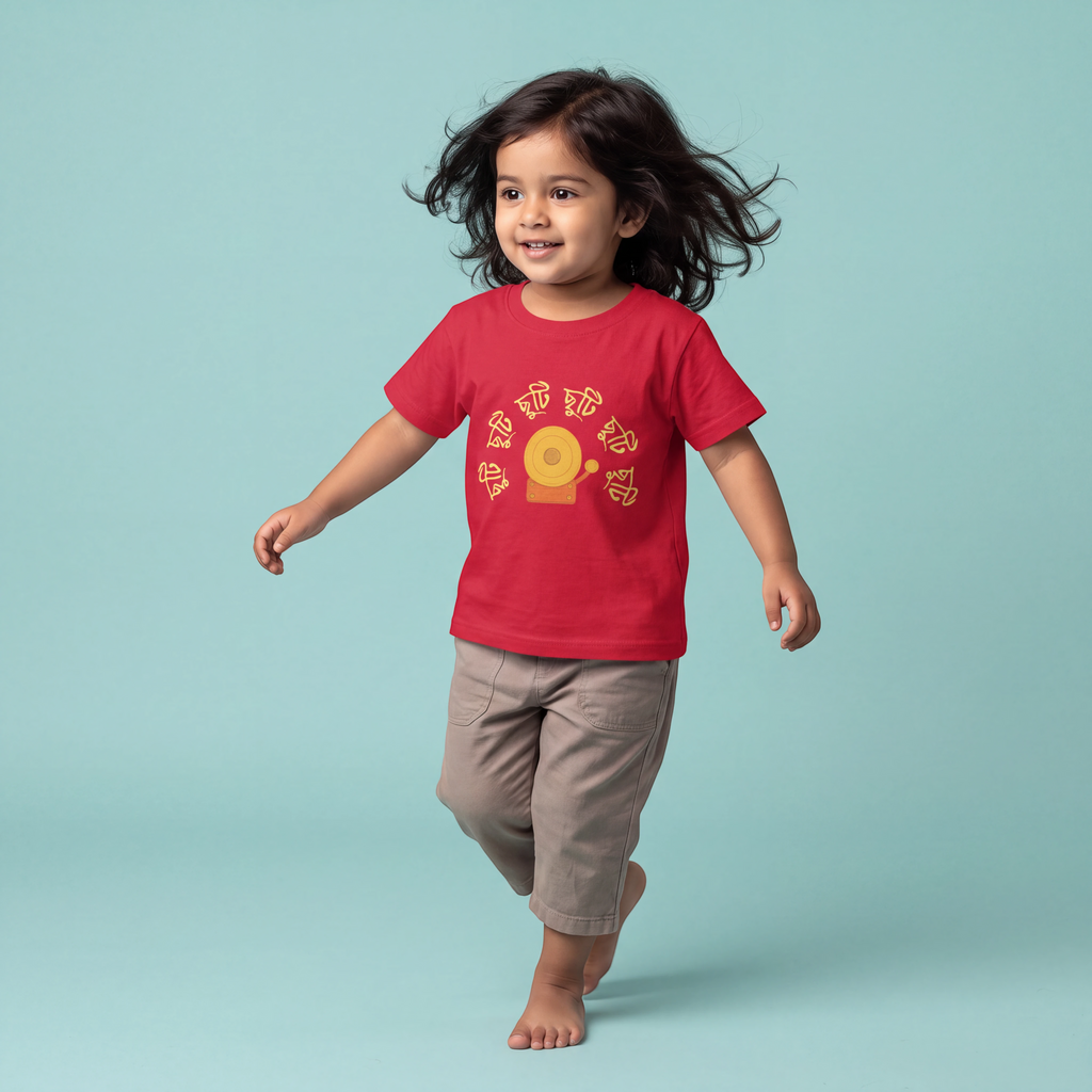 Pujor Chuti - Kid's T-shirt