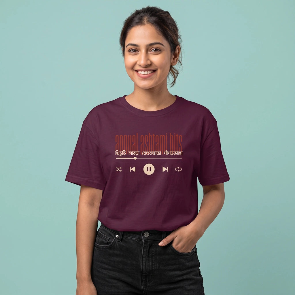 Ashtami Bhog - Oversized Tee | Unisex Fit