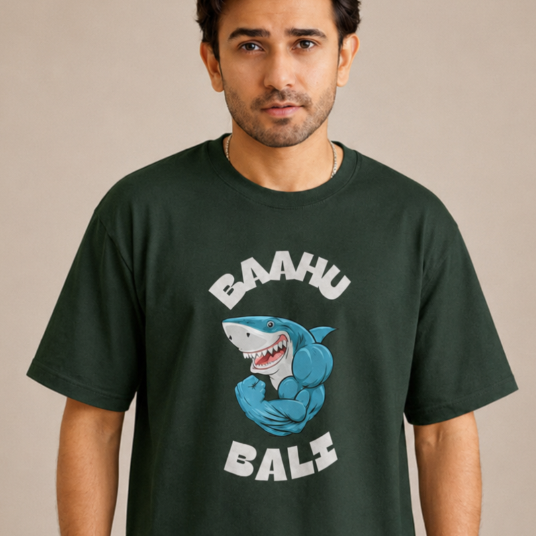 Baahu-Bali - Oversized Tee | Unisex Fit