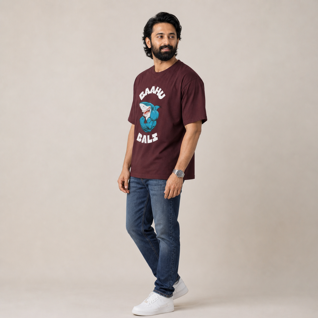 Baahu-Bali - Oversized Tee | Unisex Fit