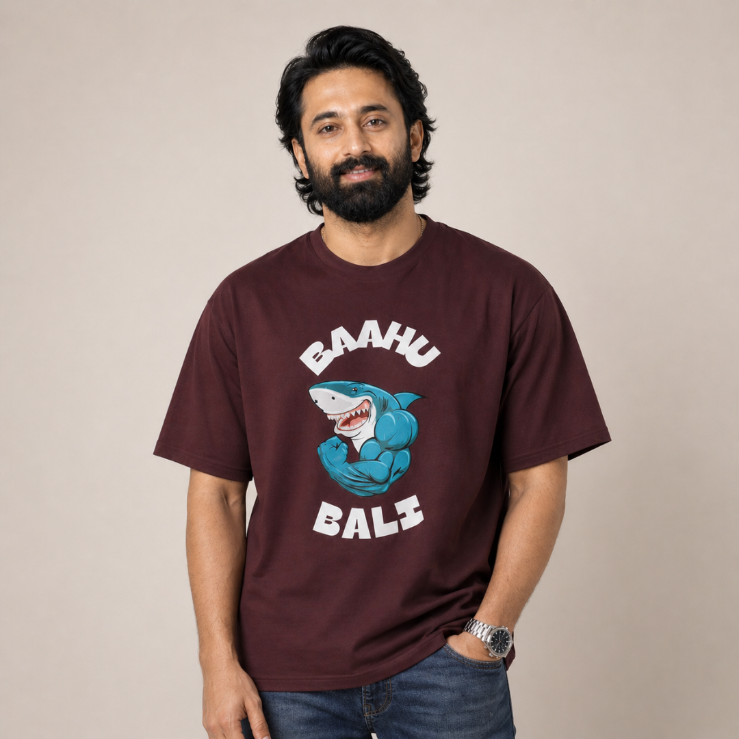 Baahu-Bali - Oversized Tee | Unisex Fit