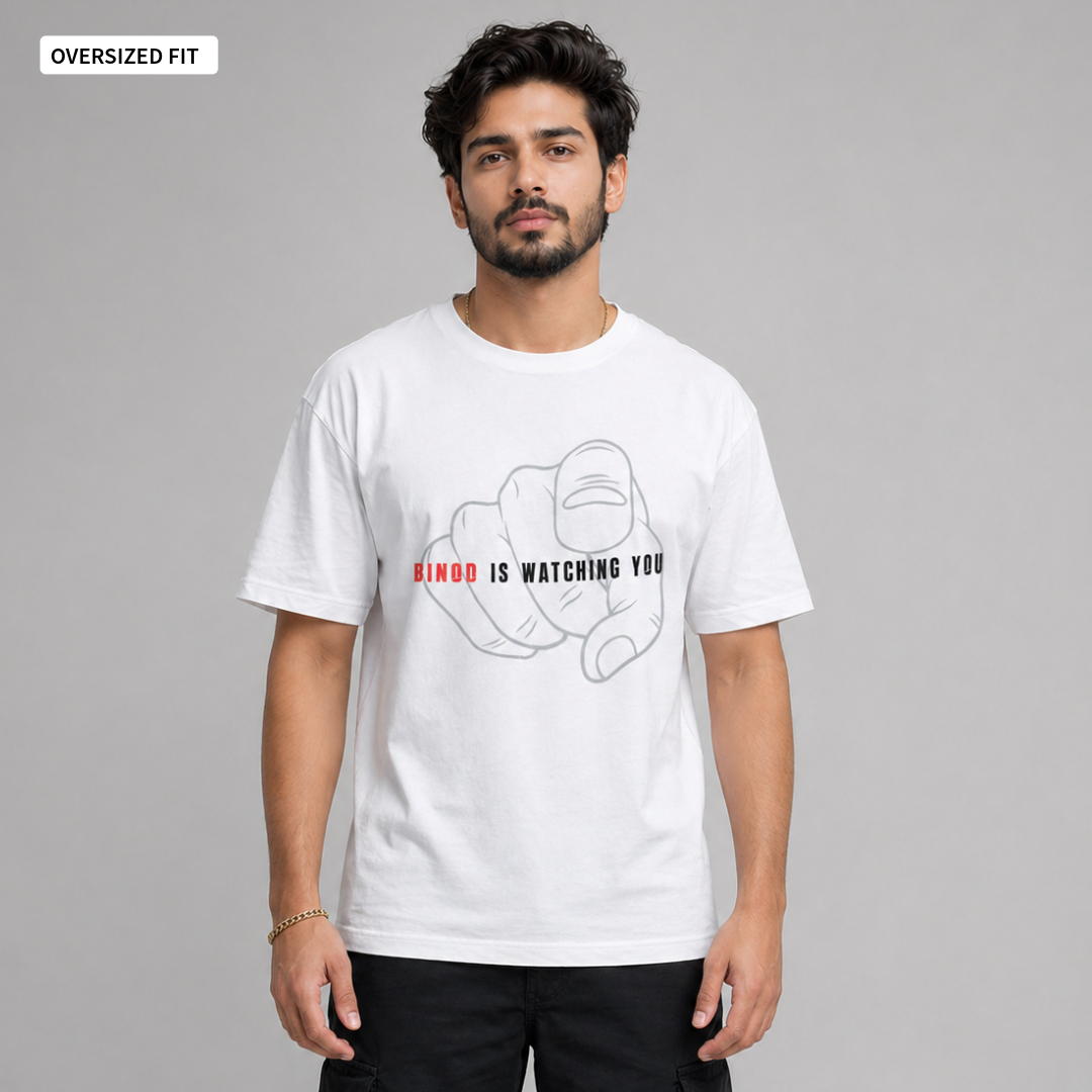 Binod - Oversized Tee | Unisex Fit
