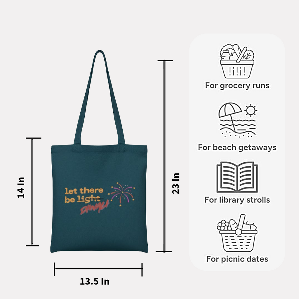 Let There Be Diwali - Tote Bag