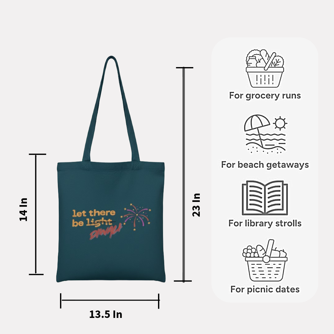 Let There Be Diwali - Tote Bag