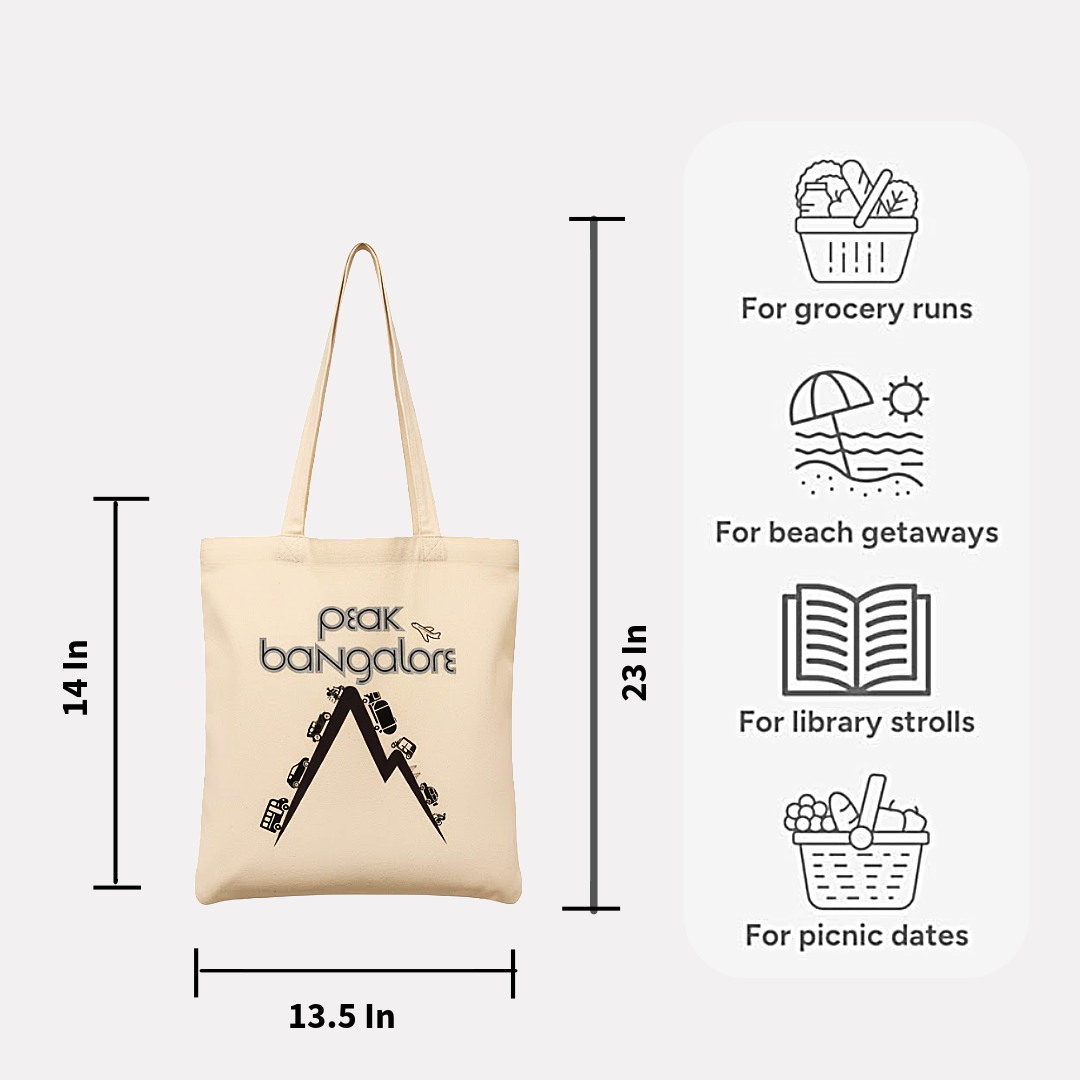 Peak Bangalore - Tote Bag