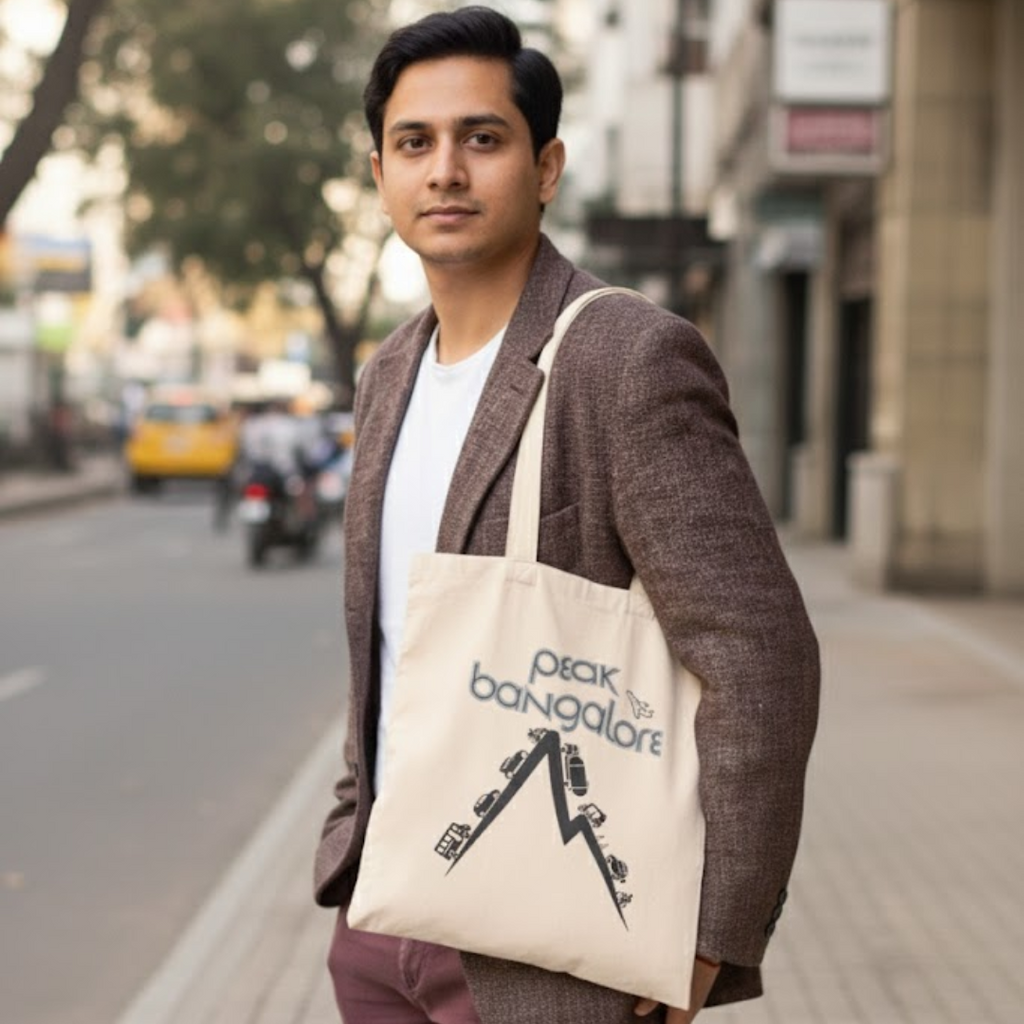Peak Bangalore - Tote Bag