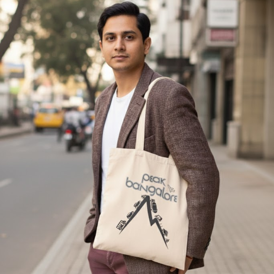 Peak Bangalore - Tote Bag