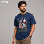 Dhunuchi Naach - Round Neck Tee | Unisex Fit