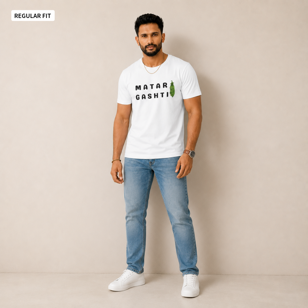 Matargashti - Round Neck Tee | Unisex Fit