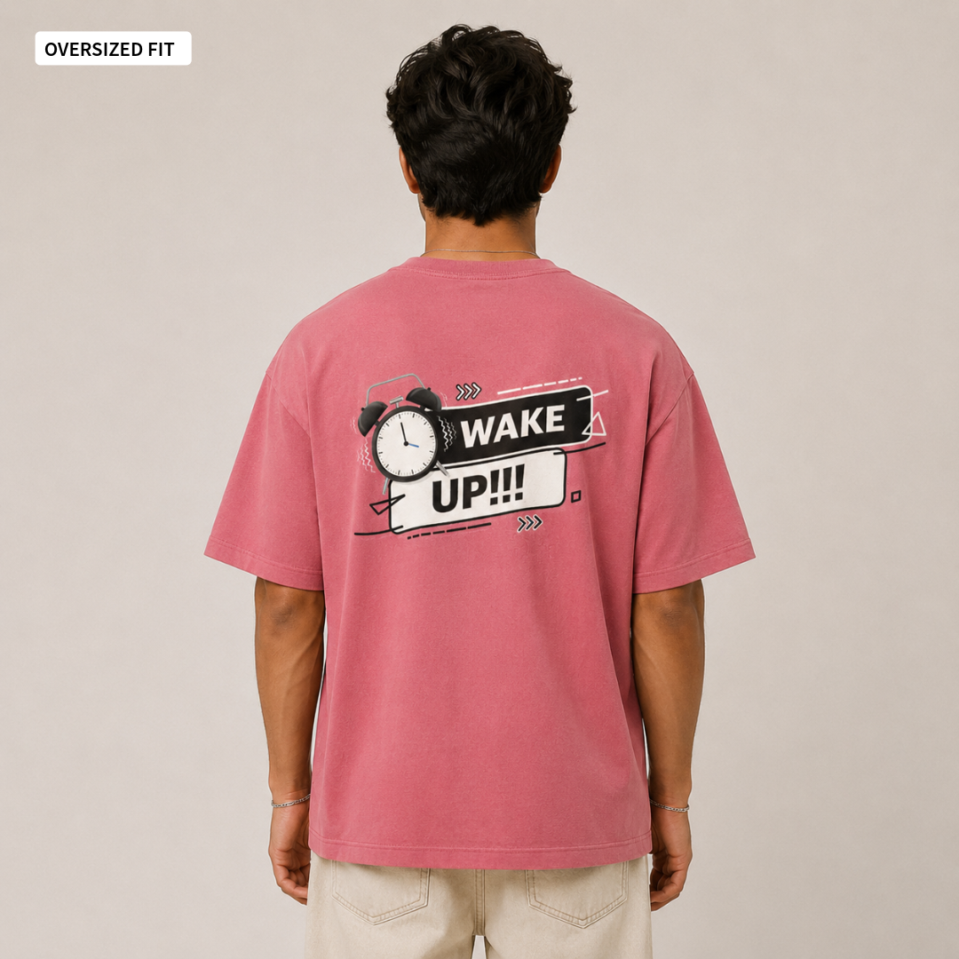 Mornings in Mumbai - Oversized Tee | Unisex Fit