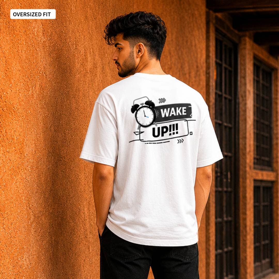 Mornings in Mumbai - Oversized Tee | Unisex Fit