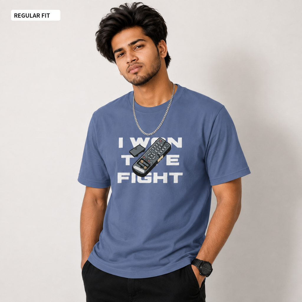 Fight For Remote - Round Neck Tee | Unisex Fit