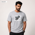 Fight For Remote - Round Neck Tee | Unisex Fit