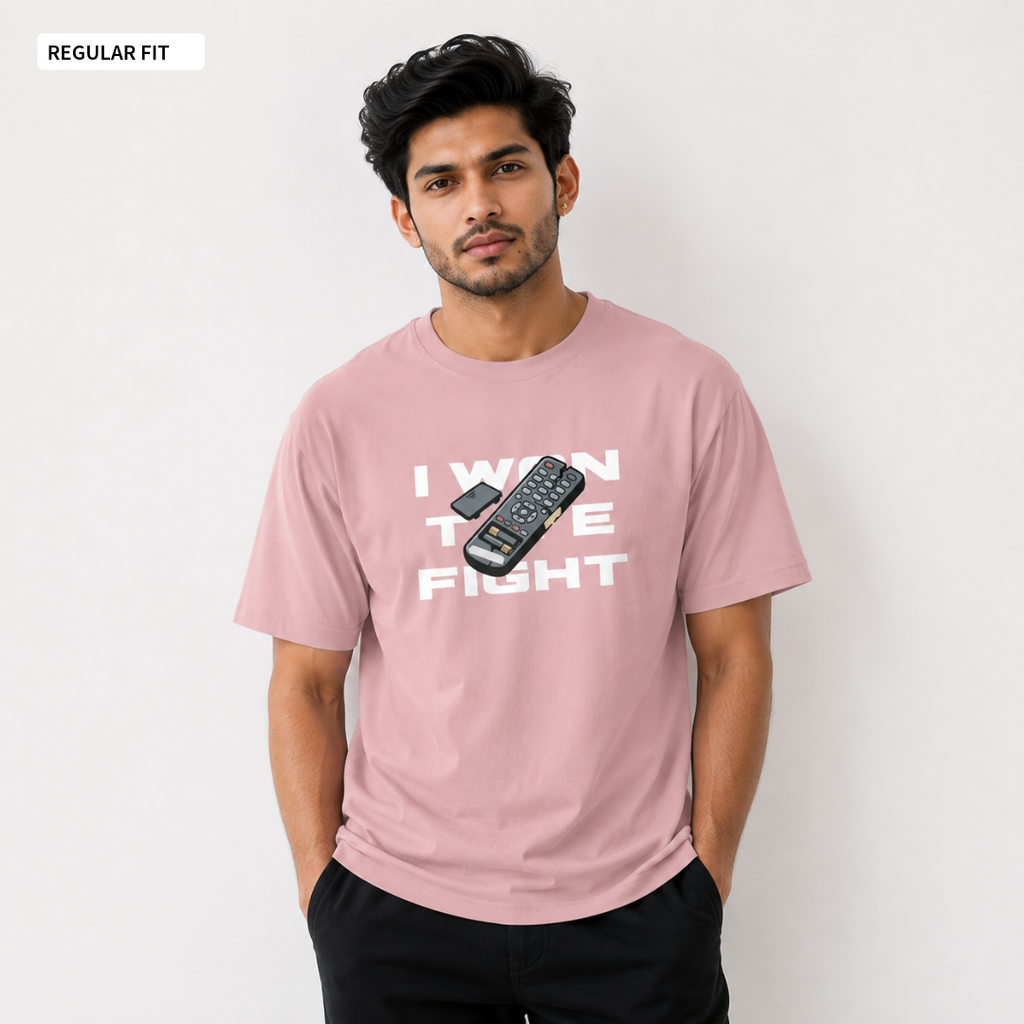 Fight For Remote - Round Neck Tee | Unisex Fit