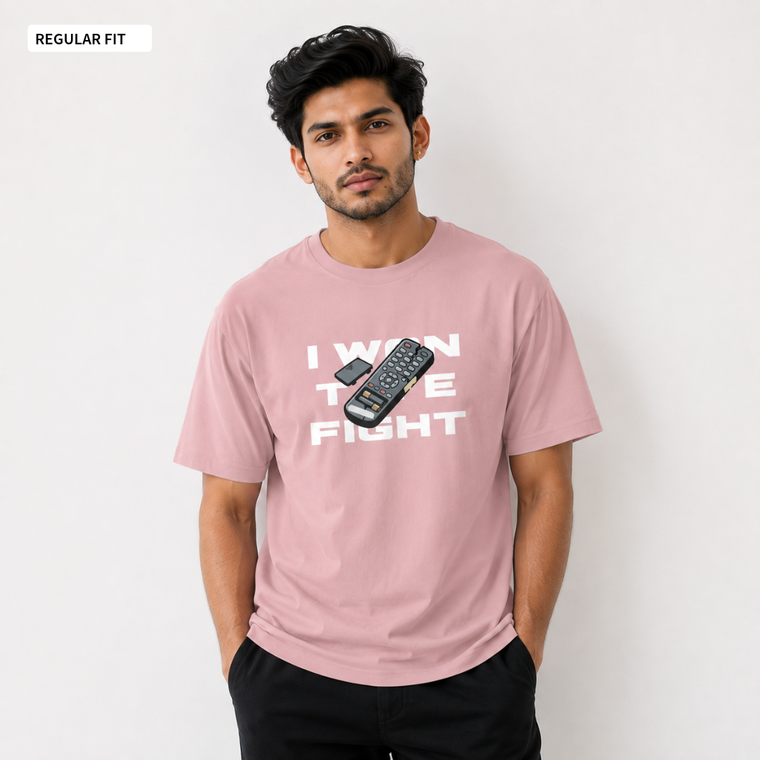 Fight For Remote - Round Neck Tee | Unisex Fit