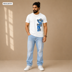 Ganguly's sixer - Round Neck Tee | Unisex Fit