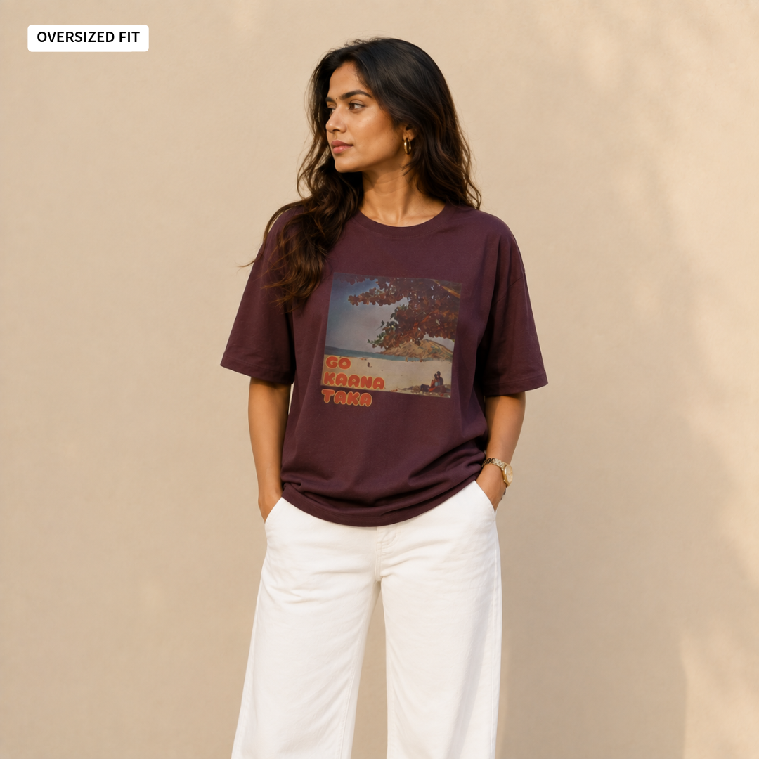 Gokarna - Oversized Tee | Unisex Fit