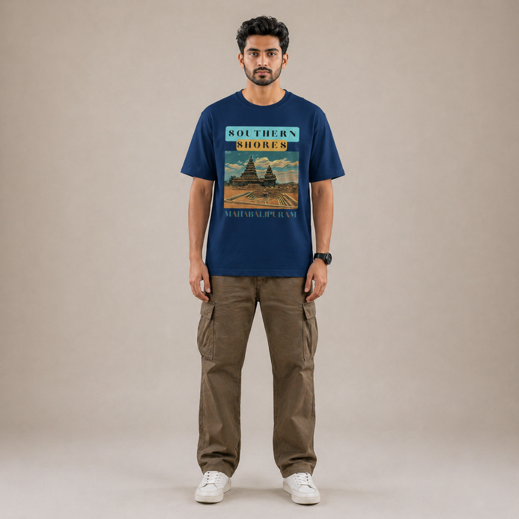 Mahabalipuram - Oversized Tee | Unisex Fit