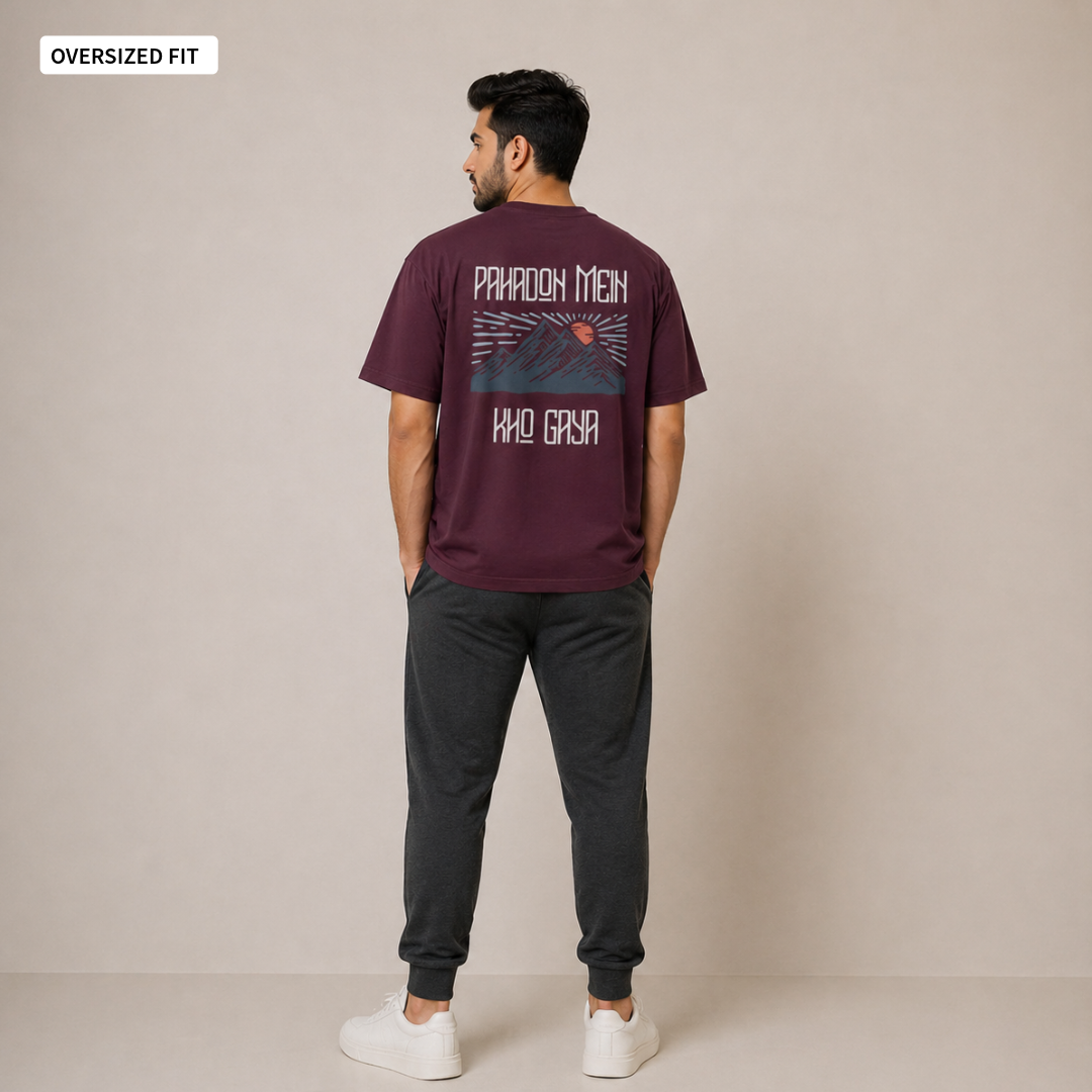 Mountain-love - Oversized Tee | Unisex Fit
