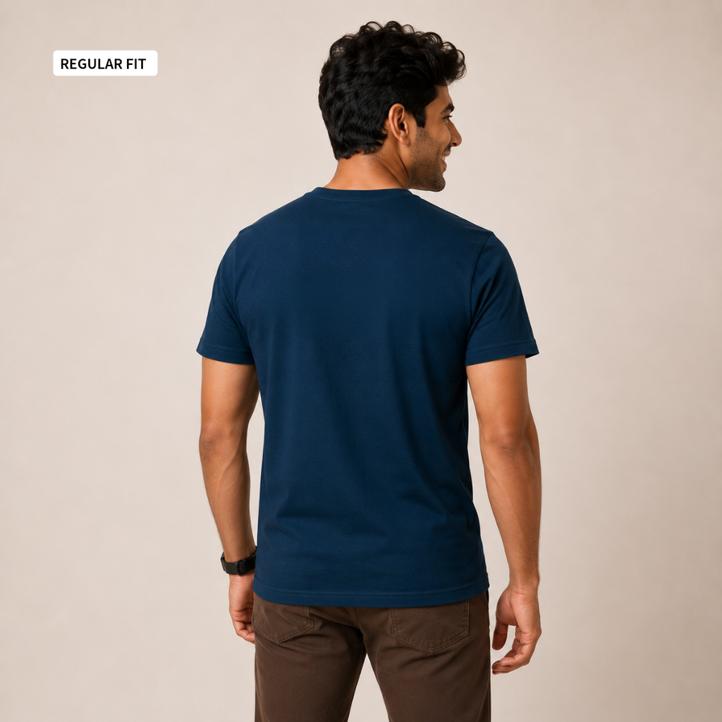 Neel - Round Neck Tee | Unisex Fit