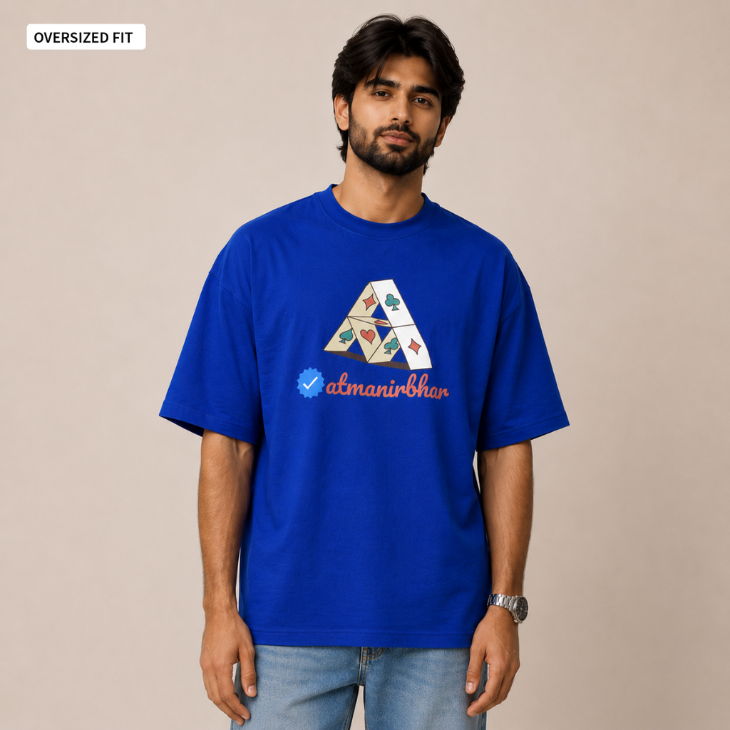 Atmanirbhar - Oversized Tee | Unisex Fit
