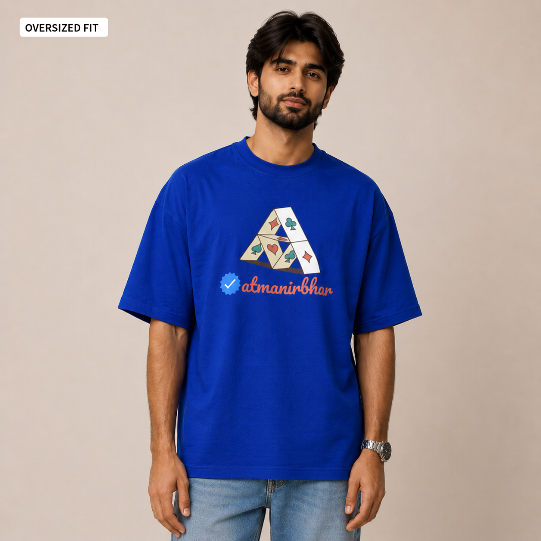 Atmanirbhar - Oversized Tee | Unisex Fit