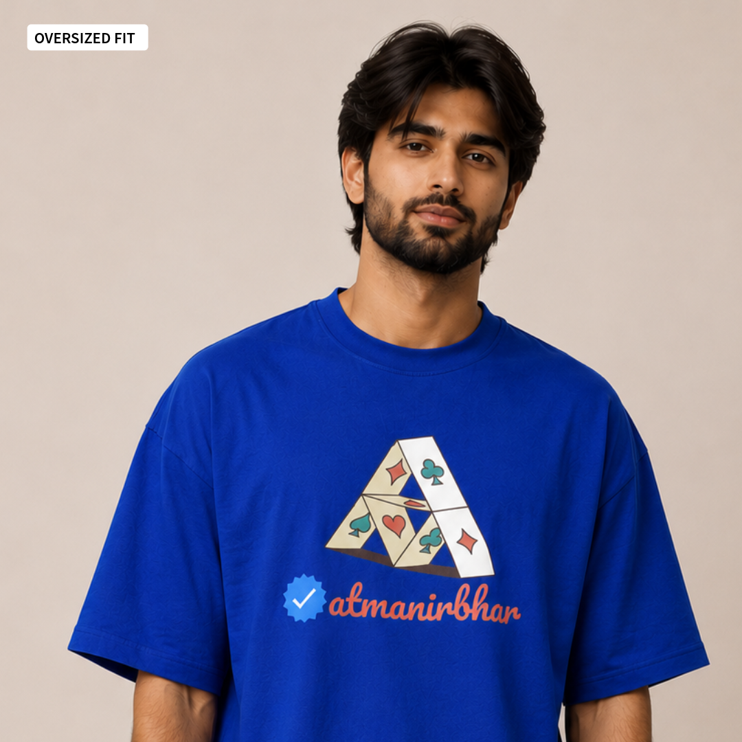 Atmanirbhar - Oversized Tee | Unisex Fit