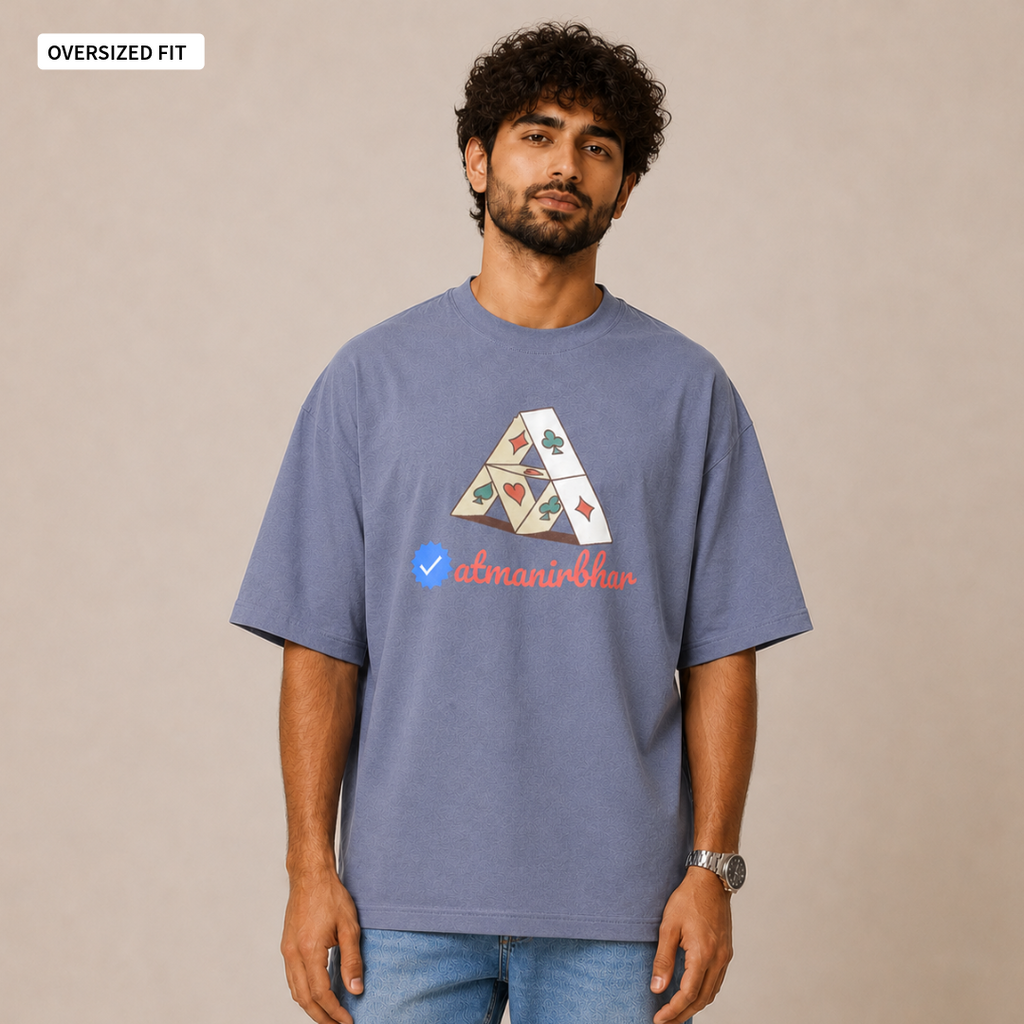 Atmanirbhar - Oversized Tee | Unisex Fit