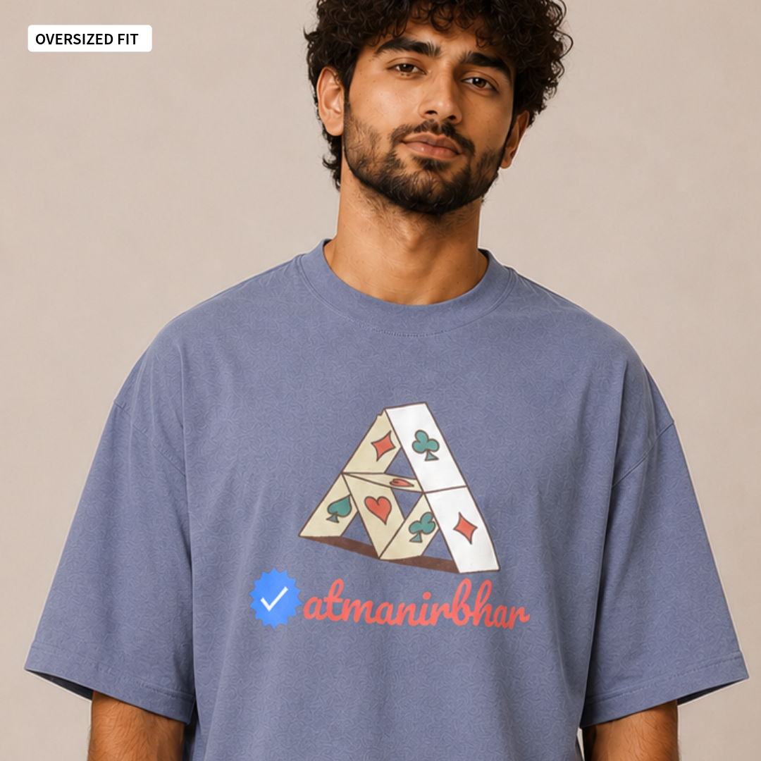 Atmanirbhar - Oversized Tee | Unisex Fit