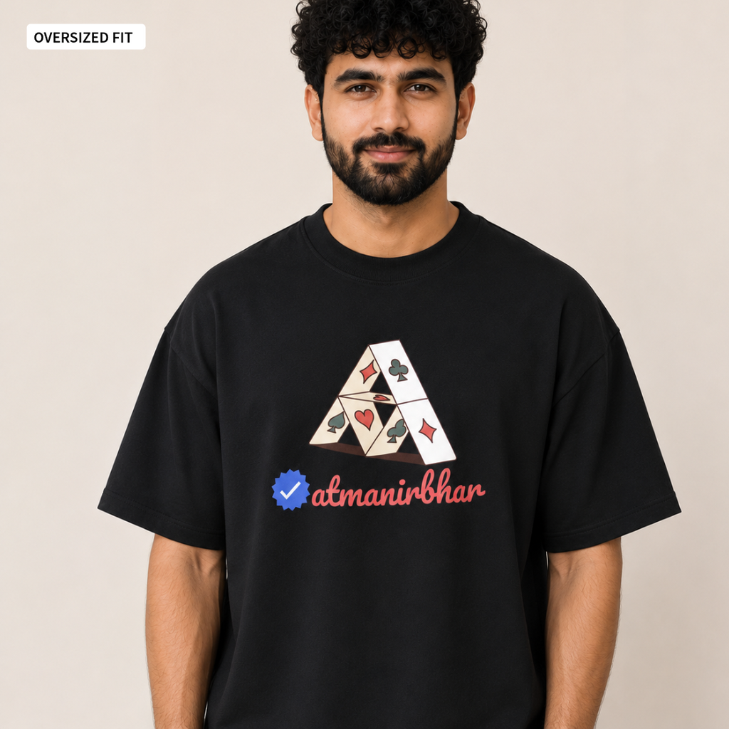 Atmanirbhar - Oversized Tee | Unisex Fit