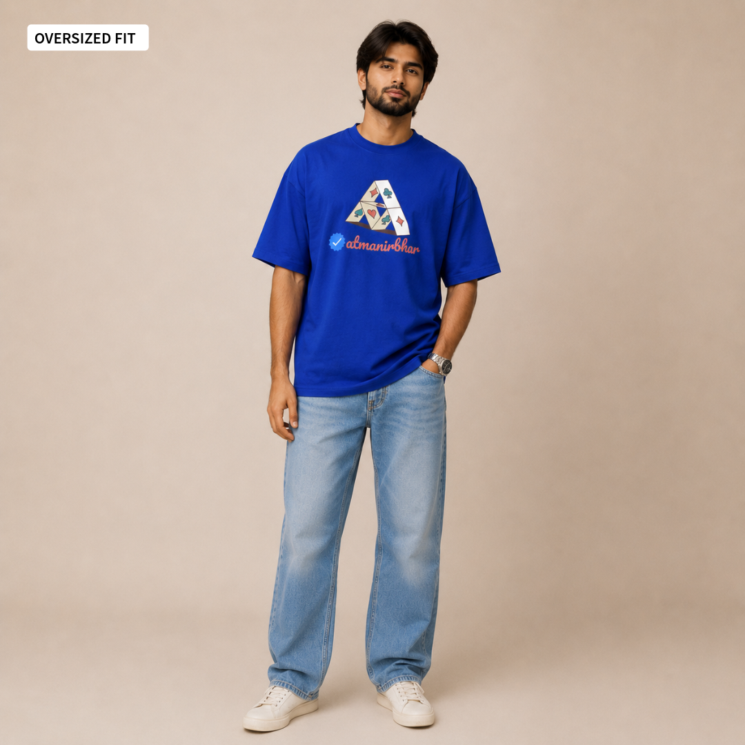 Atmanirbhar - Oversized Tee | Unisex Fit