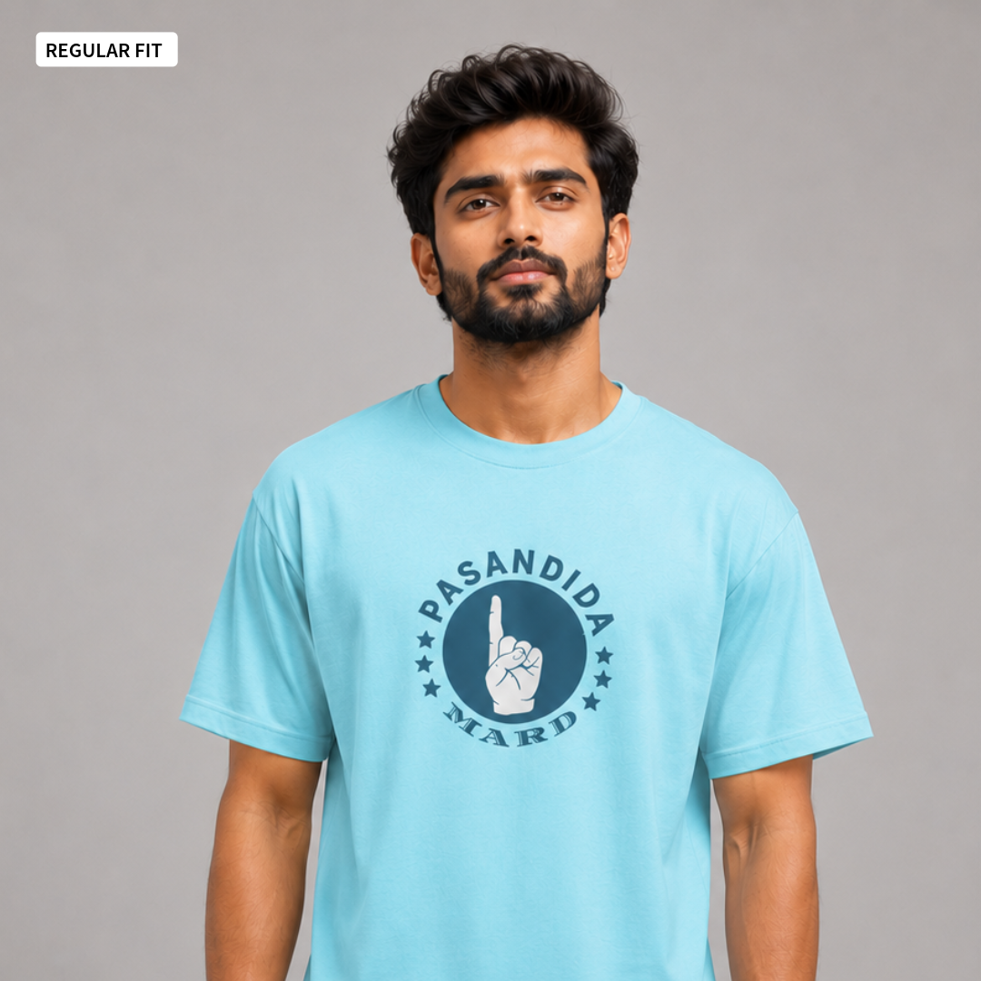 Pasandida Mard - Round Neck Tee | Unisex Fit