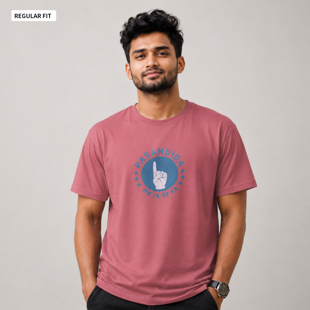 Pasandida Mard - Round Neck Tee | Unisex Fit