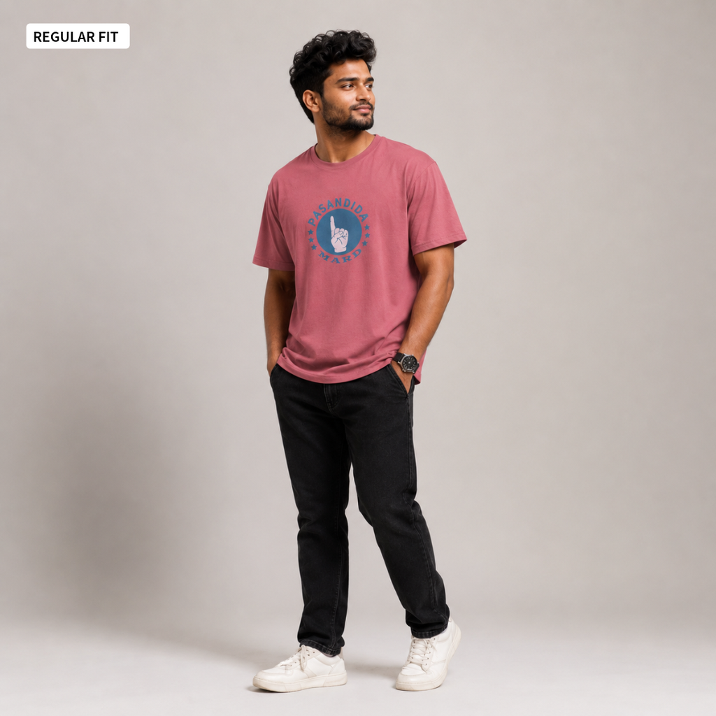 Pasandida Mard - Round Neck Tee | Unisex Fit