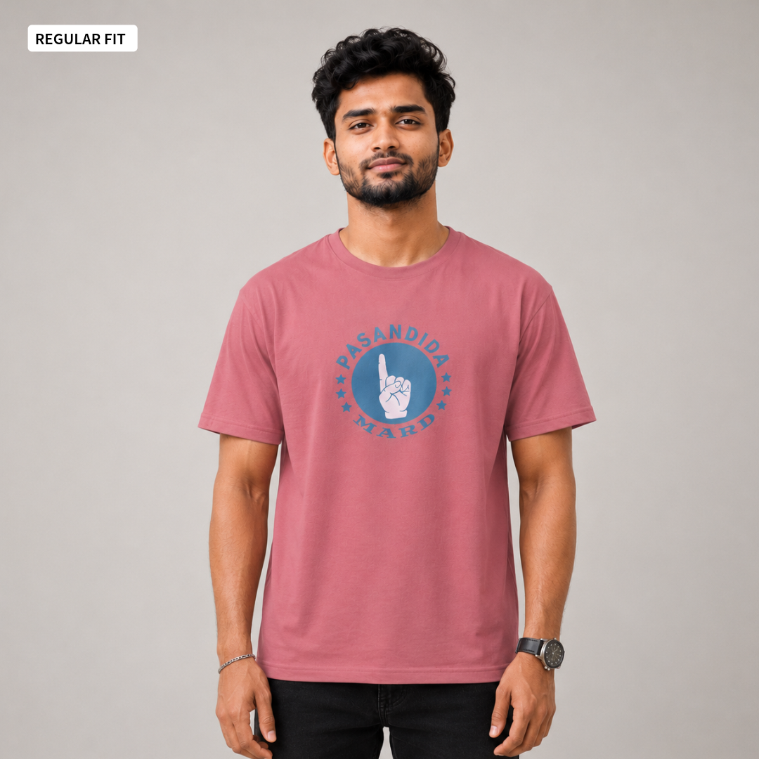 Pasandida Mard - Round Neck Tee | Unisex Fit