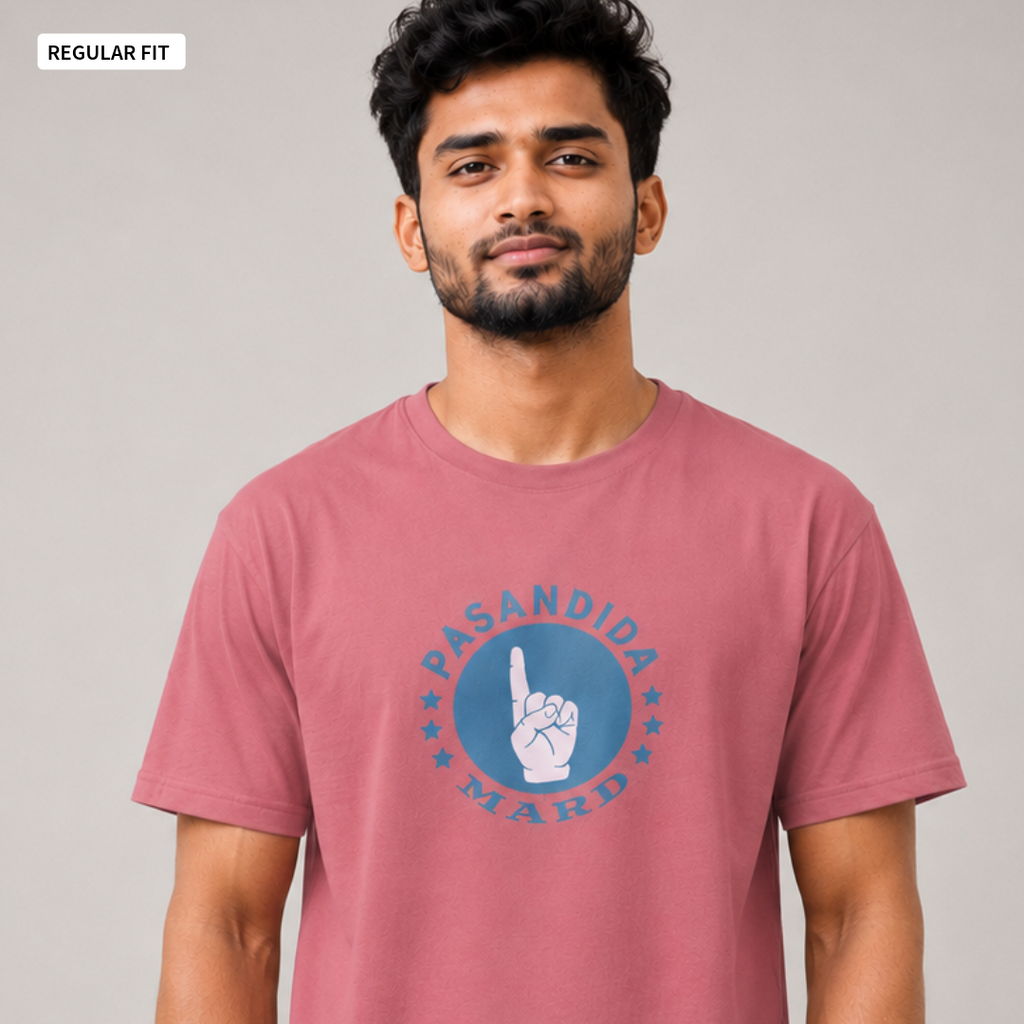Pasandida Mard - Round Neck Tee | Unisex Fit