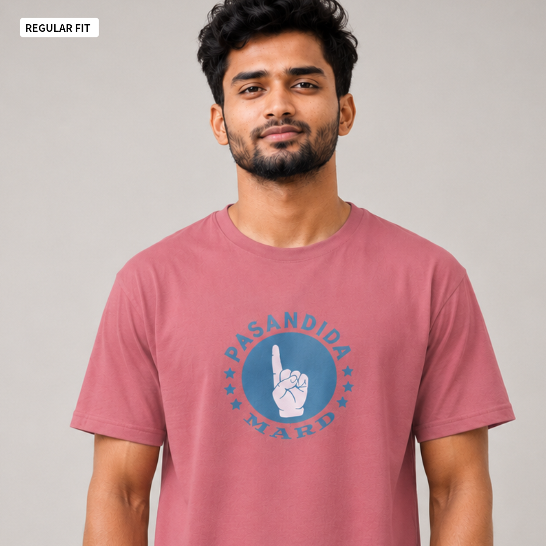 Pasandida Mard - Round Neck Tee | Unisex Fit